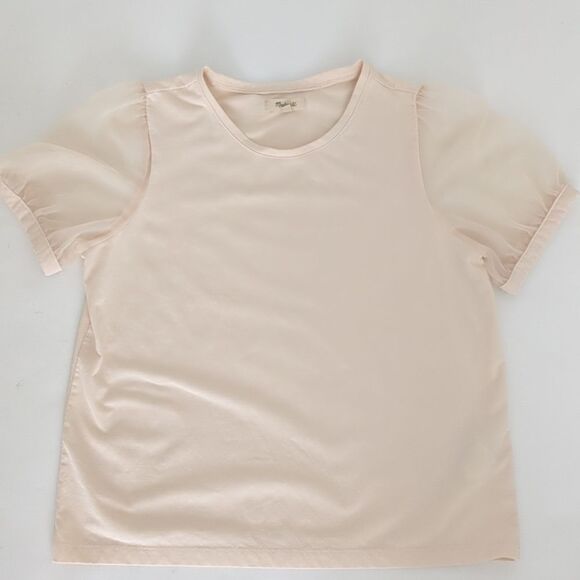 Madewell Sheer Tee - Picture 3 of 7